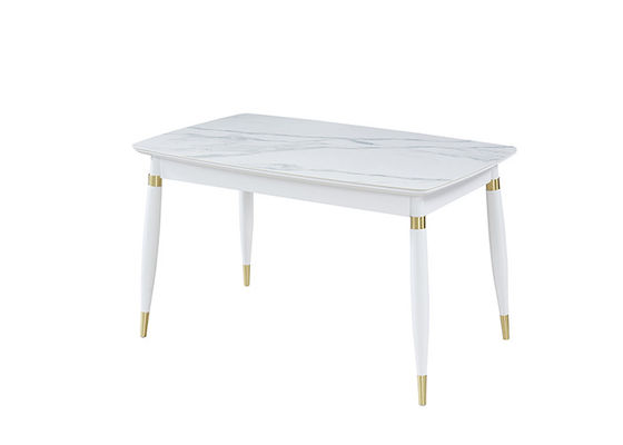 میز ناهار خوری تخته سنگ سبک لوکس سبک 130cmx80cmx76cm
