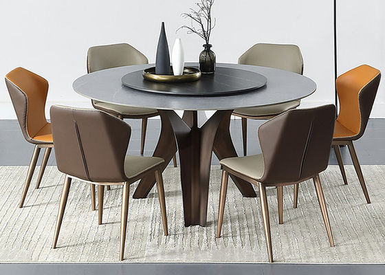 میز ناهار خوری مبلمان منزل لوکس Rock Slab Light