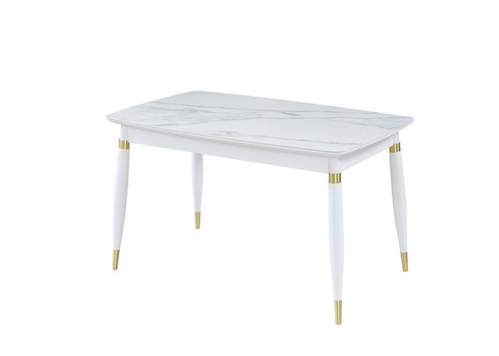 میز ناهار خوری تخته سنگ سبک لوکس سبک 130cmx80cmx76cm
