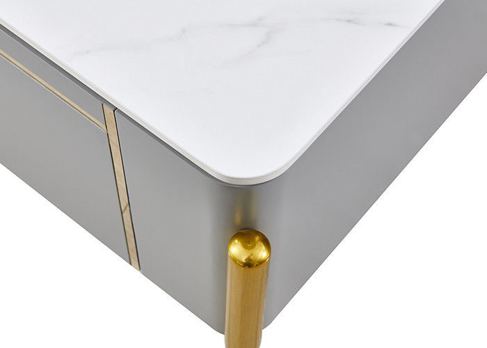 میز تلویزیون و میز قهوه خوری Light Luxury Rock Slab