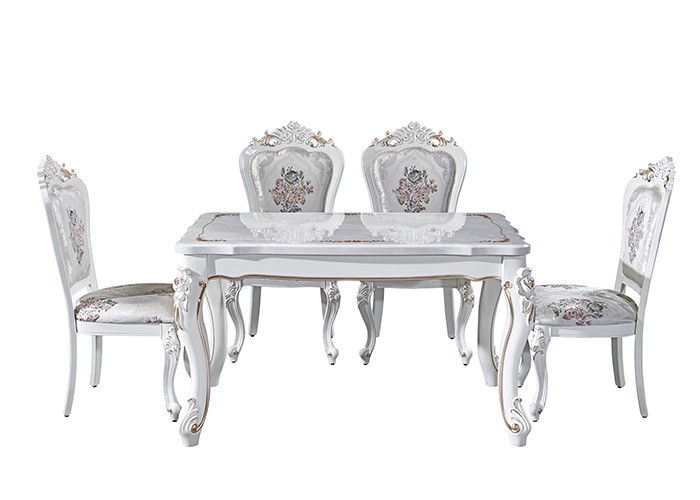 80cmx130cmx75cm سنگ مرمر سفید میز غذاخوری بالا