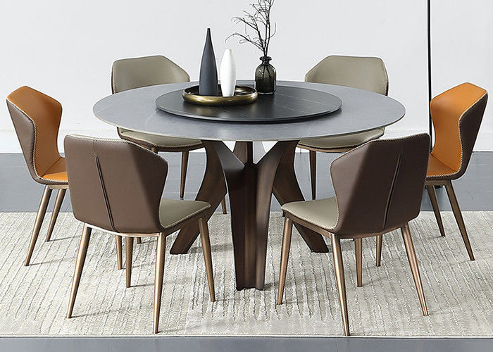 میز ناهار خوری مبلمان منزل لوکس Rock Slab Light