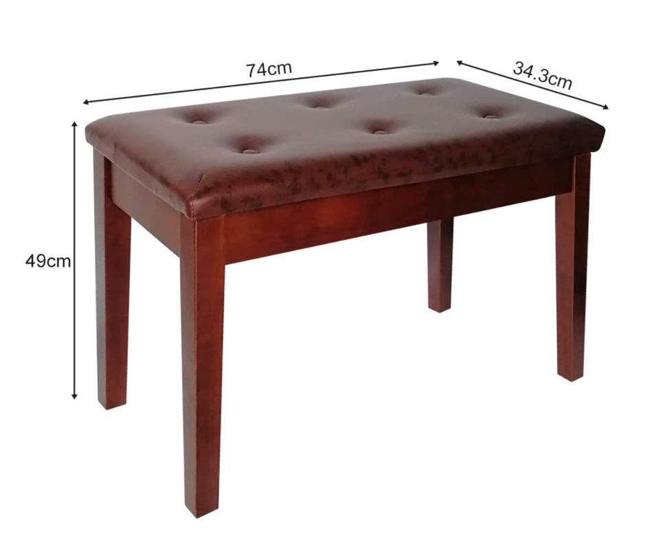اتاق نشیمن کلاس درس Odm صندلی دو نفره پیانو 34.3cm ارتفاع